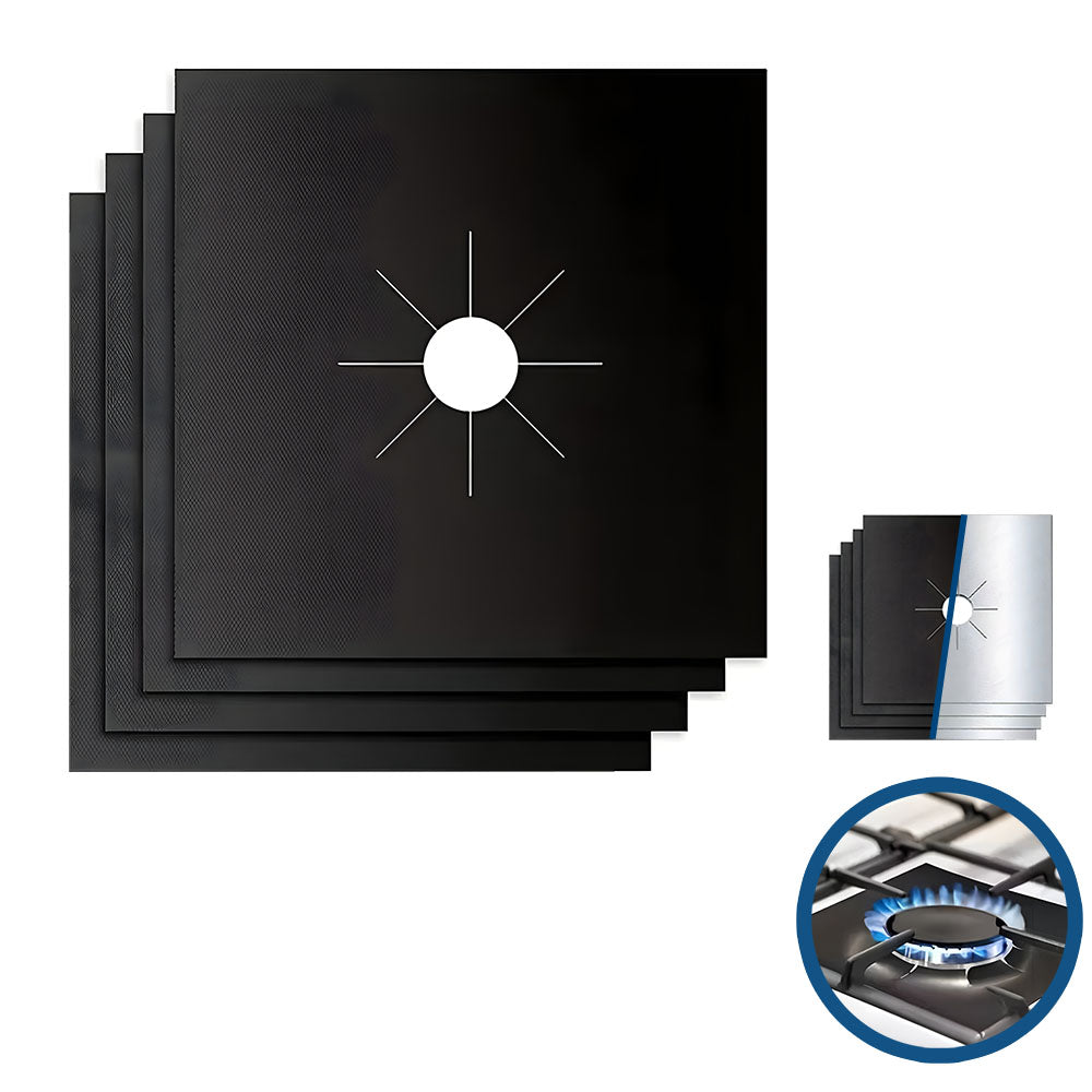 AraGuard Pro – Protecții Termorezistente pentru Aragaz (Set 4 Bucăți)